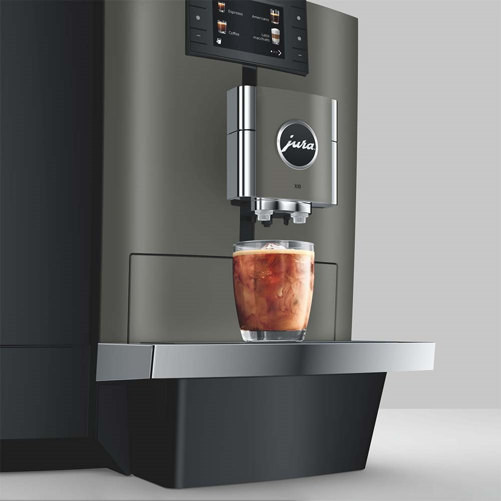 Jura X10 Profesyonel Kahve Makinesi Dark Inox (EA)Jura