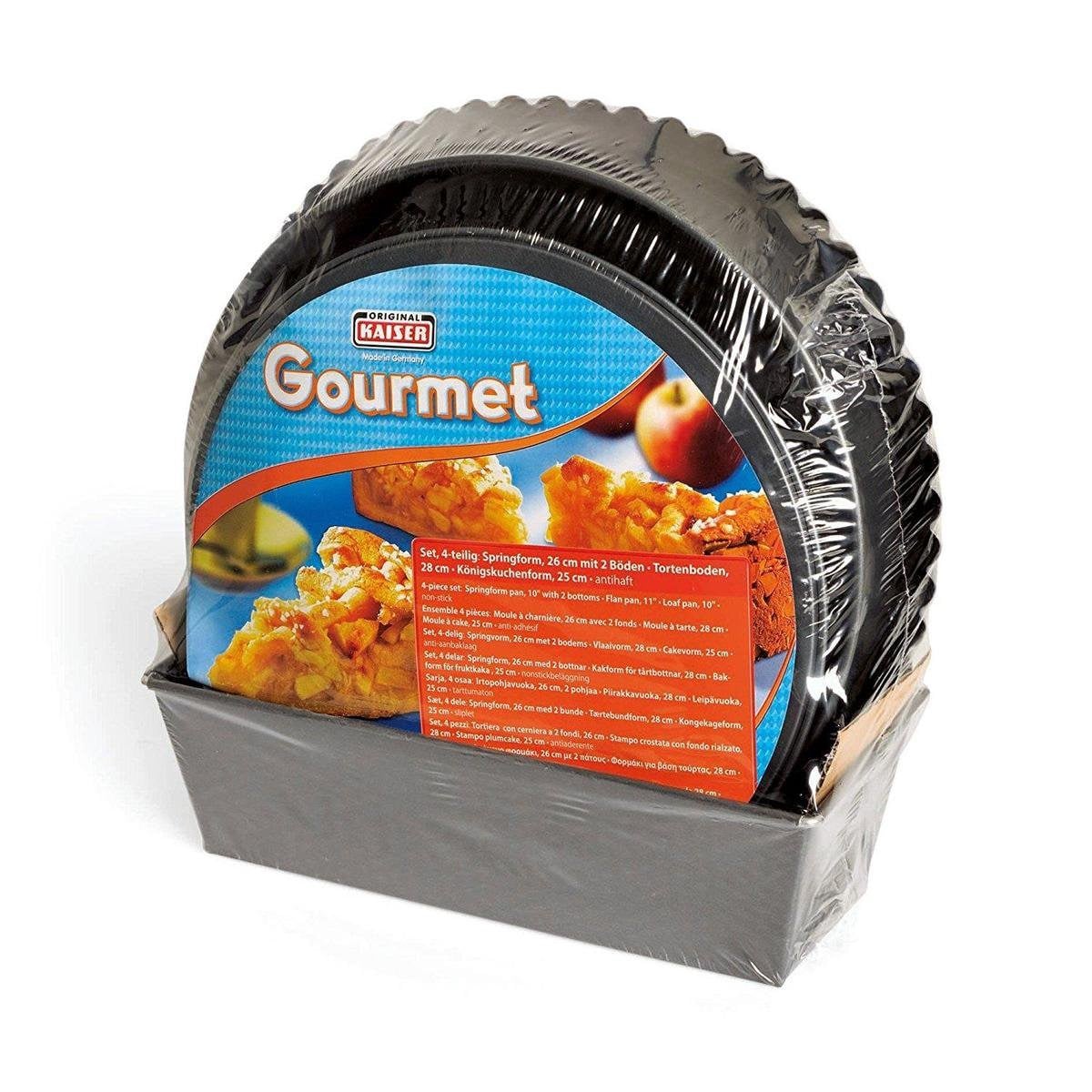 Kaiser Gourmet Kek Kalıbı Seti 4 ParçaKaiser