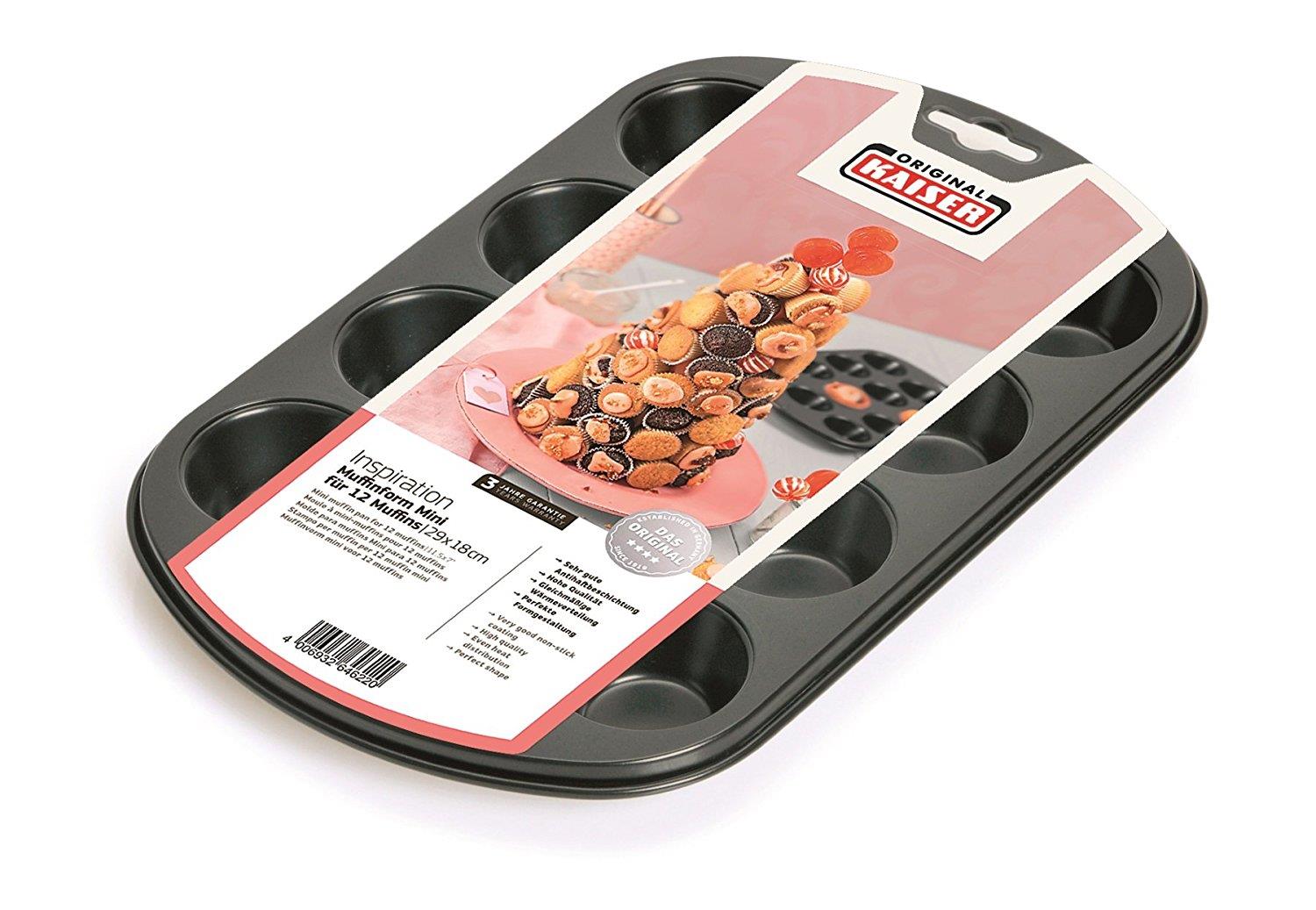 Kaiser Muffin Kalıp Mini 12 Hazneli 29x18 cmKaiser