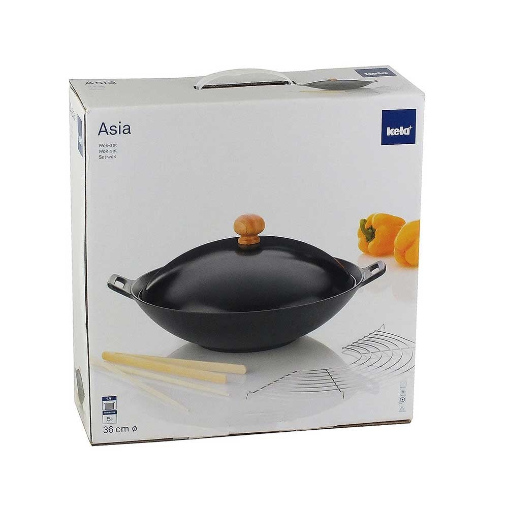Kela Asia Wok Seti 5 Parça 36 cmKela