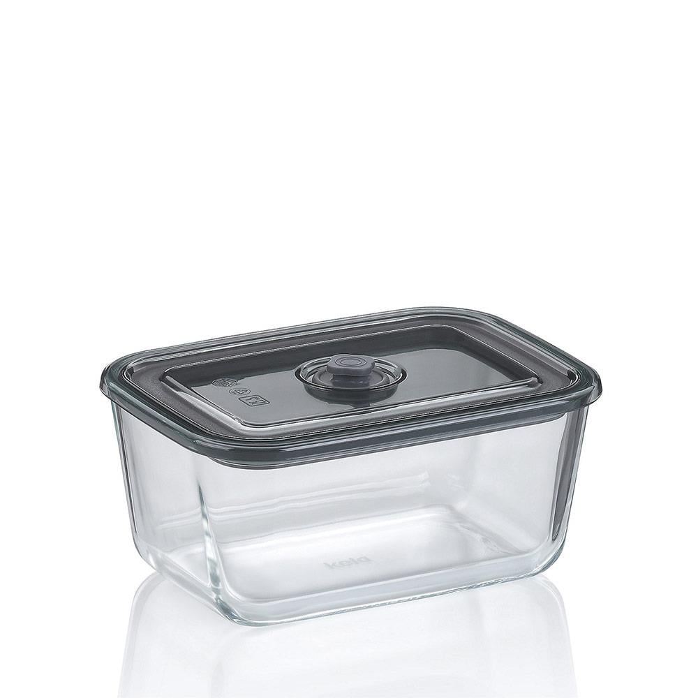 Kela Aurelia Cam Saklama Kabı Dikdörtgen 1,4 LKela