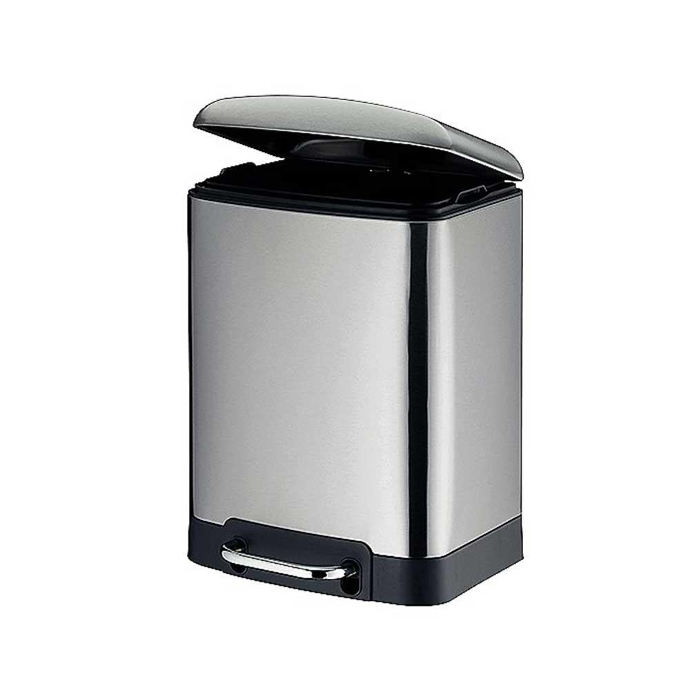 Kela Davino Pedallı Çöp Kovası Paslanmaz Çelik 6 LKela