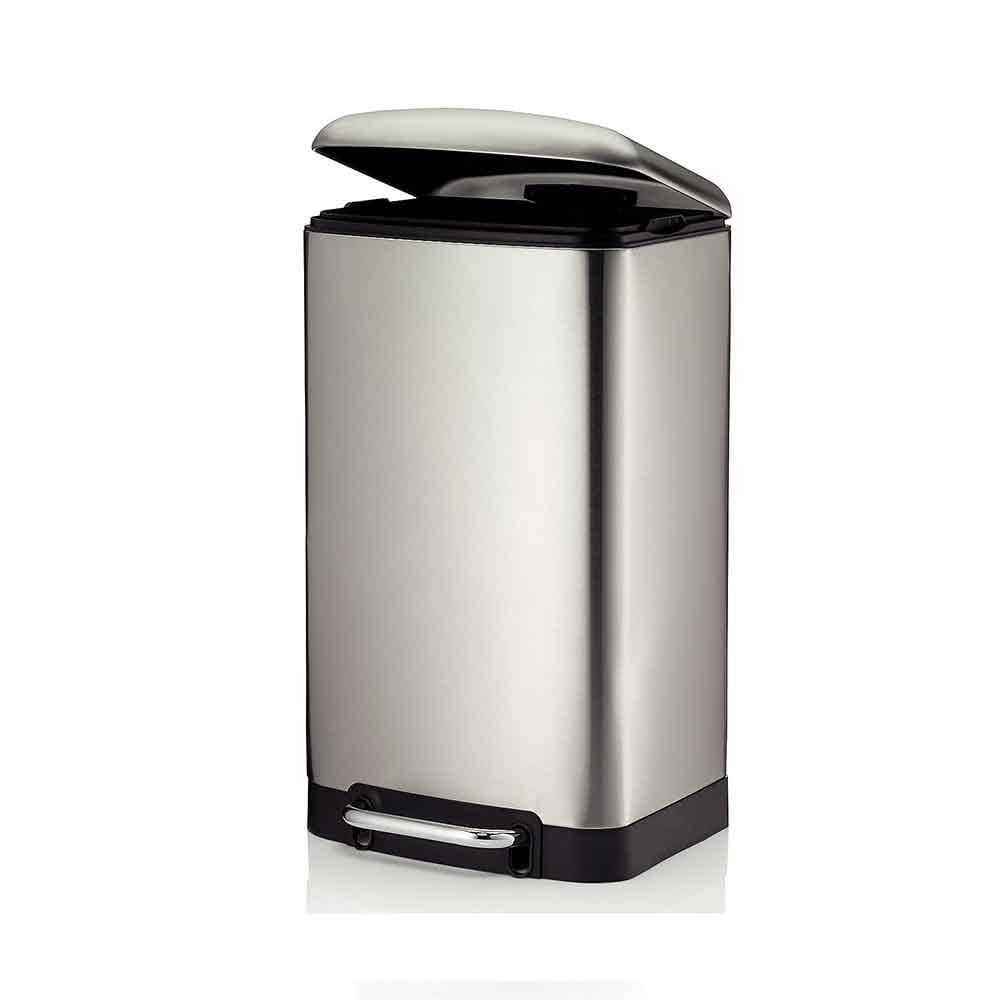 Kela Davino Pedallı Çöp Kovası Paslanmaz Çelik 30 LKela