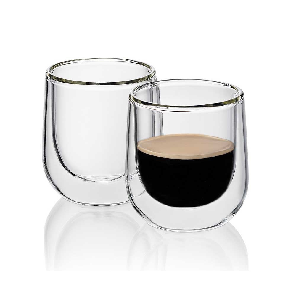 Kela Fontana Çift Cidarlı Espresso Bardağı 2'li 60 mlKela