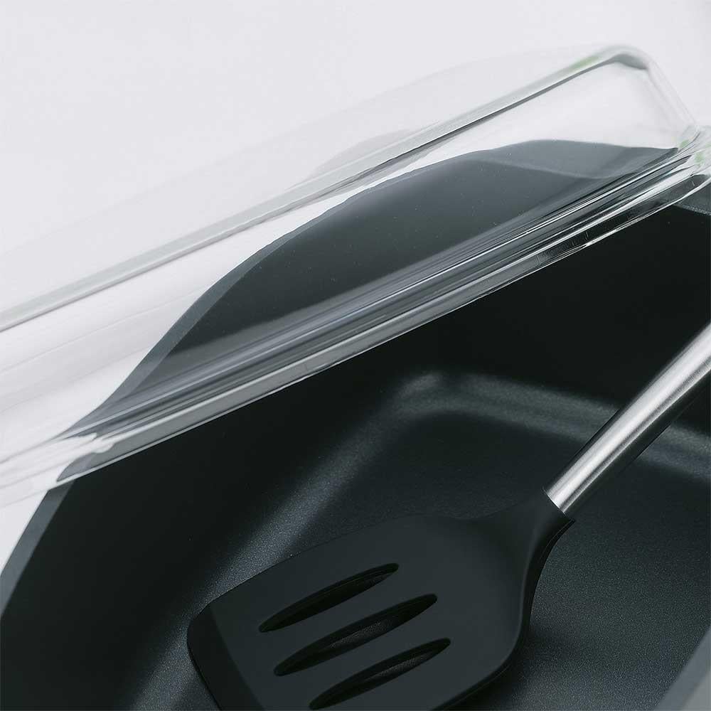 Kela Kerros Cam Kapaklı Rosto Tenceresi Dikdörtgen 40 x 22,5 cmKela