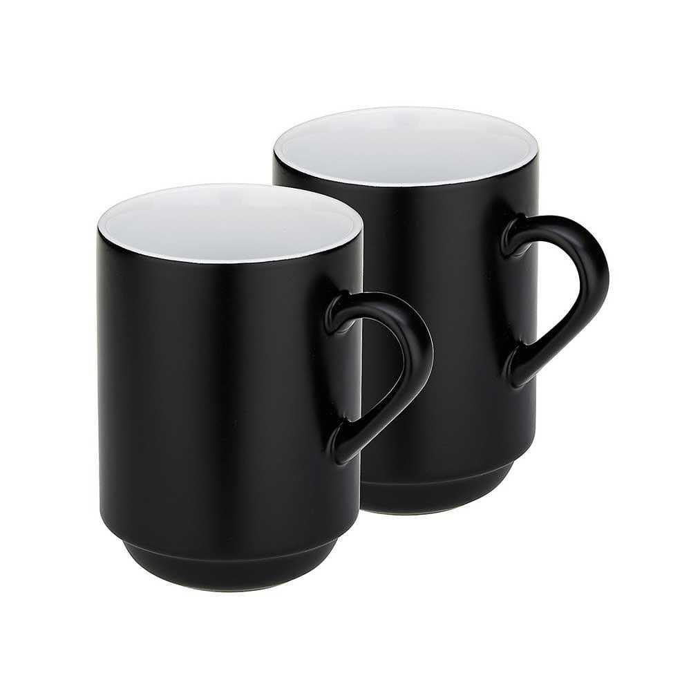 Kela Mattia Kupa Seti 2'li 300 ml SiyahKela