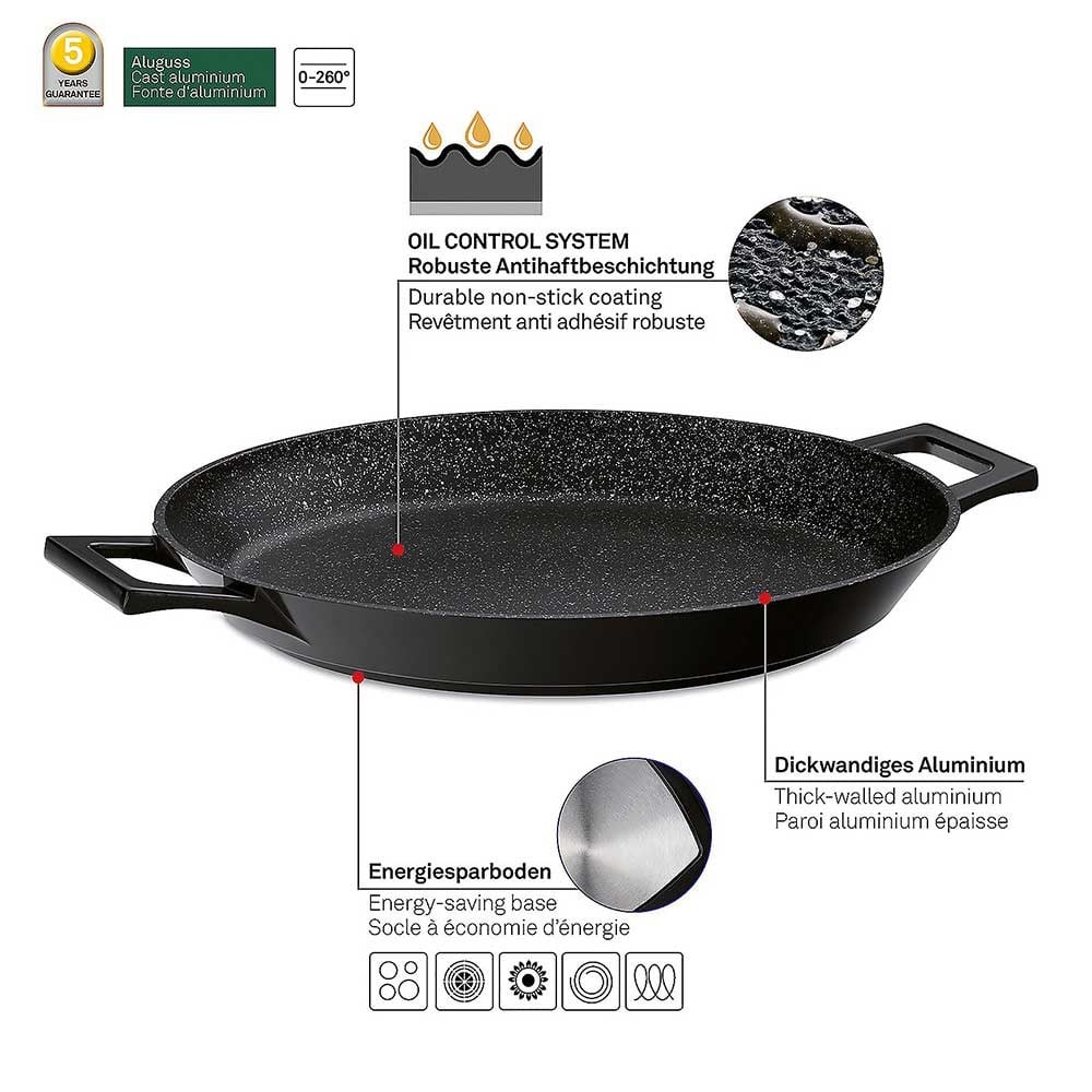Kela Stella Nova Izgara ve Paella Tavası 36 cmKela
