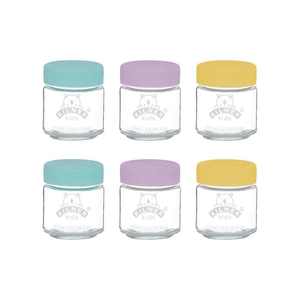 Kilner Bebek Yemek Kavanozu 6'lı Set 110 mlKilner