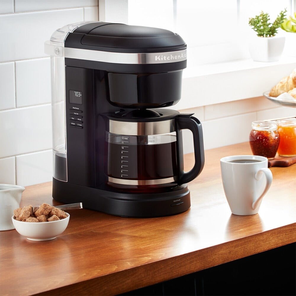 KitchenAid 5KCM1208EOB Classic Filtre Kahve Makinesi Onyx BlackKitchenAid