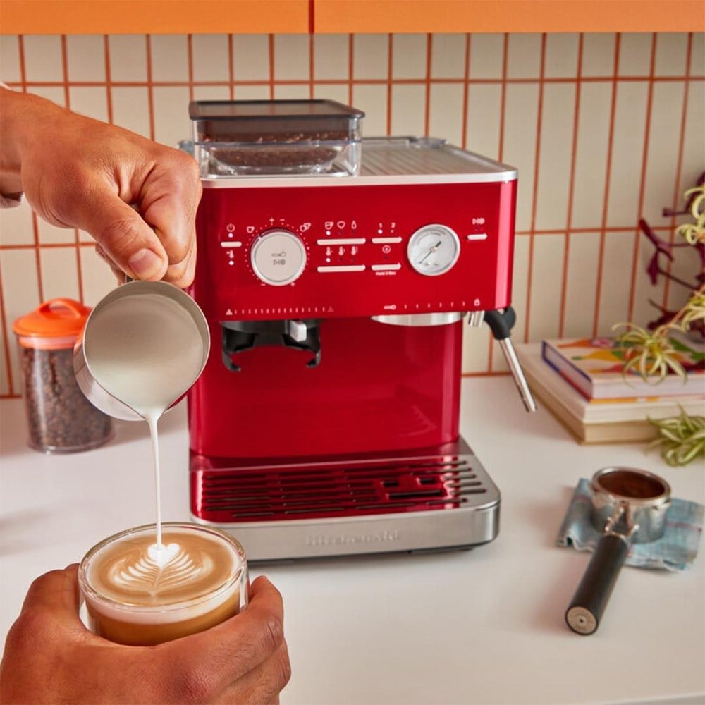 KitchenAid 5KES6551ECA Yarı Otomatik Espresso Makinesi Candy AppleKitchenAid