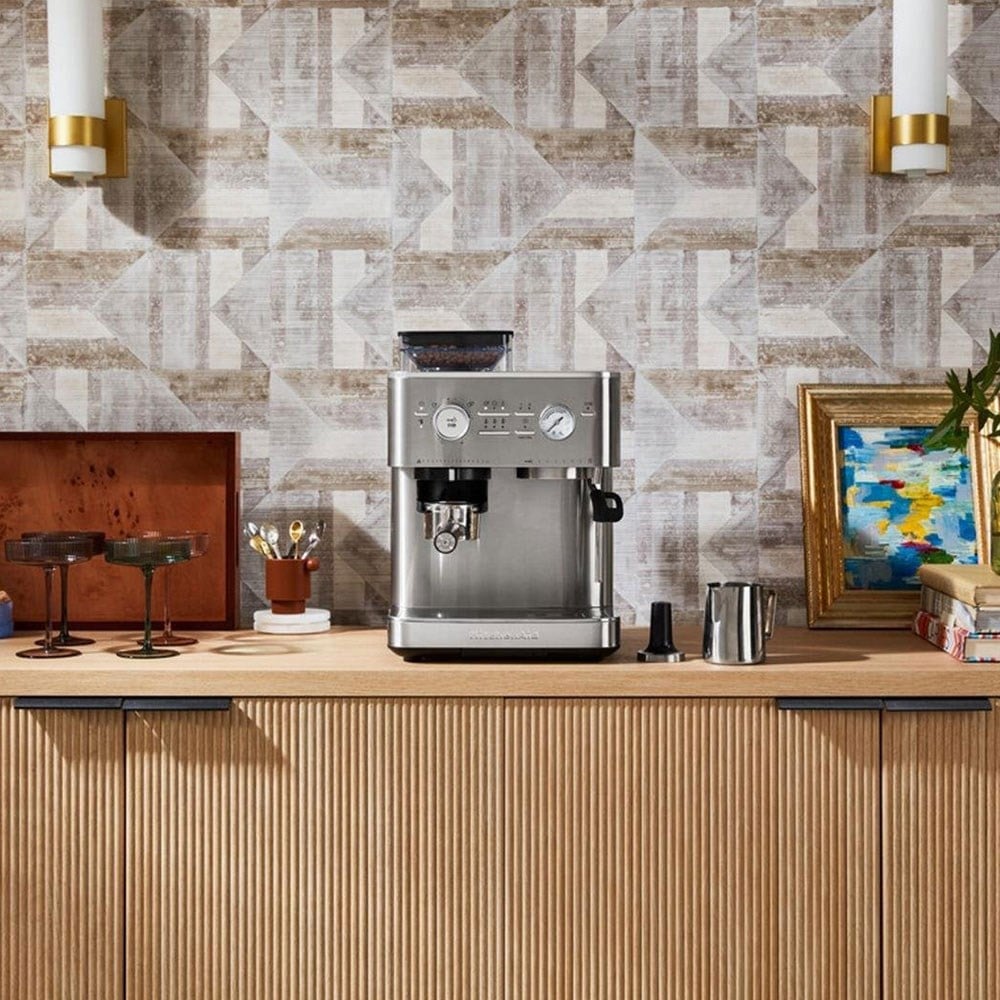 KitchenAid 5KES6551ESX Yarı Otomatik Espresso Makinesi Brushed Stainless SteelKitchenAid