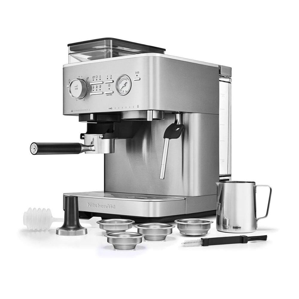 KitchenAid 5KES6551ESX Yarı Otomatik Espresso Makinesi Brushed Stainless SteelKitchenAid