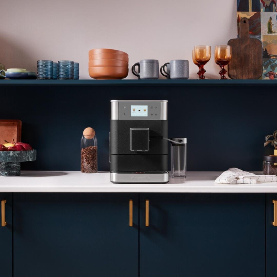 KitchenAid 5KES8557EBK Tam Otomatik Espresso Makinesi KF7 Cast Iron BlackKitchenAid