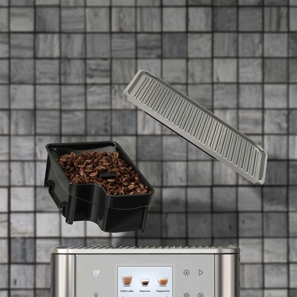 KitchenAid 5KES8557ESX Tam Otomatik Espresso Makinesi KF7 Brushed Stainless SteelKitchenAid