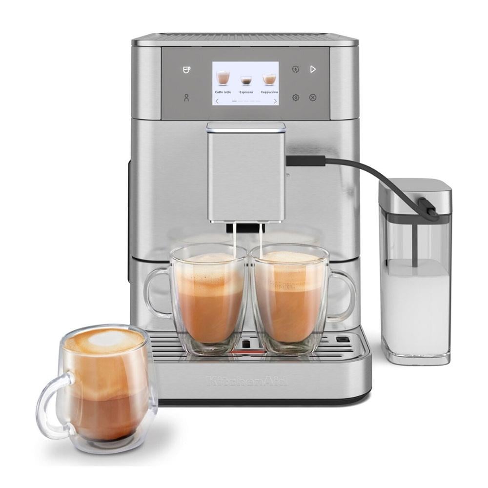 KitchenAid 5KES8557ESX Tam Otomatik Espresso Makinesi KF7 Brushed Stainless SteelKitchenAid