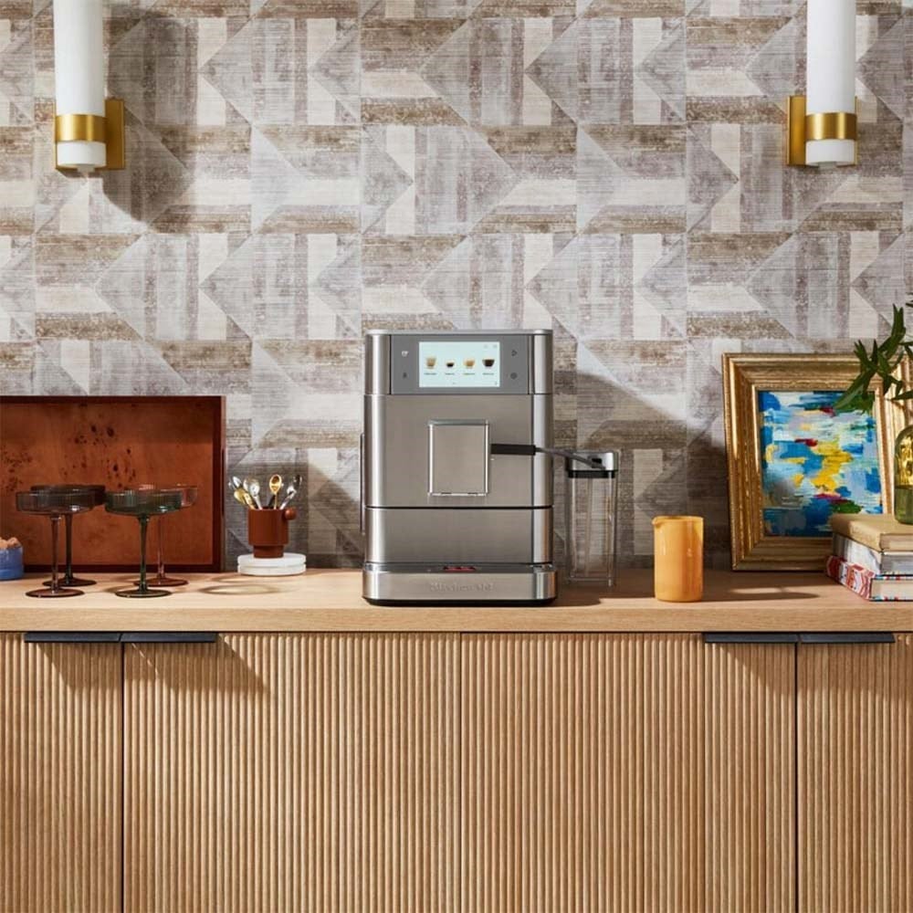 KitchenAid 5KES8558ESX Tam Otomatik Espresso Makinesi KF8 Brushed Stainless SteelKitchenAid