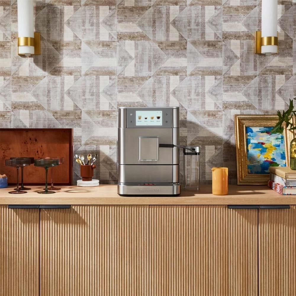 KitchenAid 5KES8558ESX Tam Otomatik Espresso Makinesi KF8 Brushed Stainless SteelKitchenAid