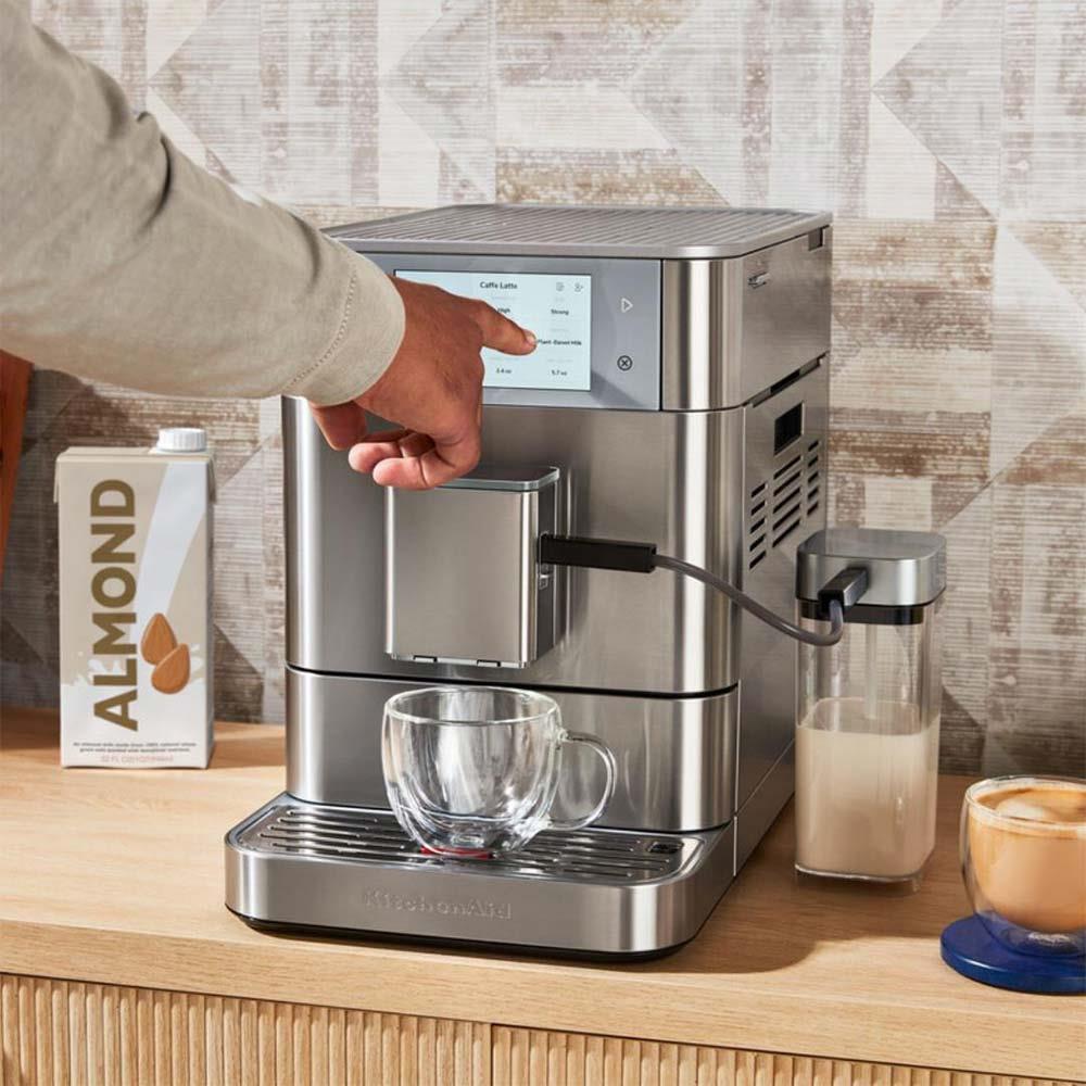 KitchenAid 5KES8558ESX Tam Otomatik Espresso Makinesi KF8 Brushed Stainless SteelKitchenAid