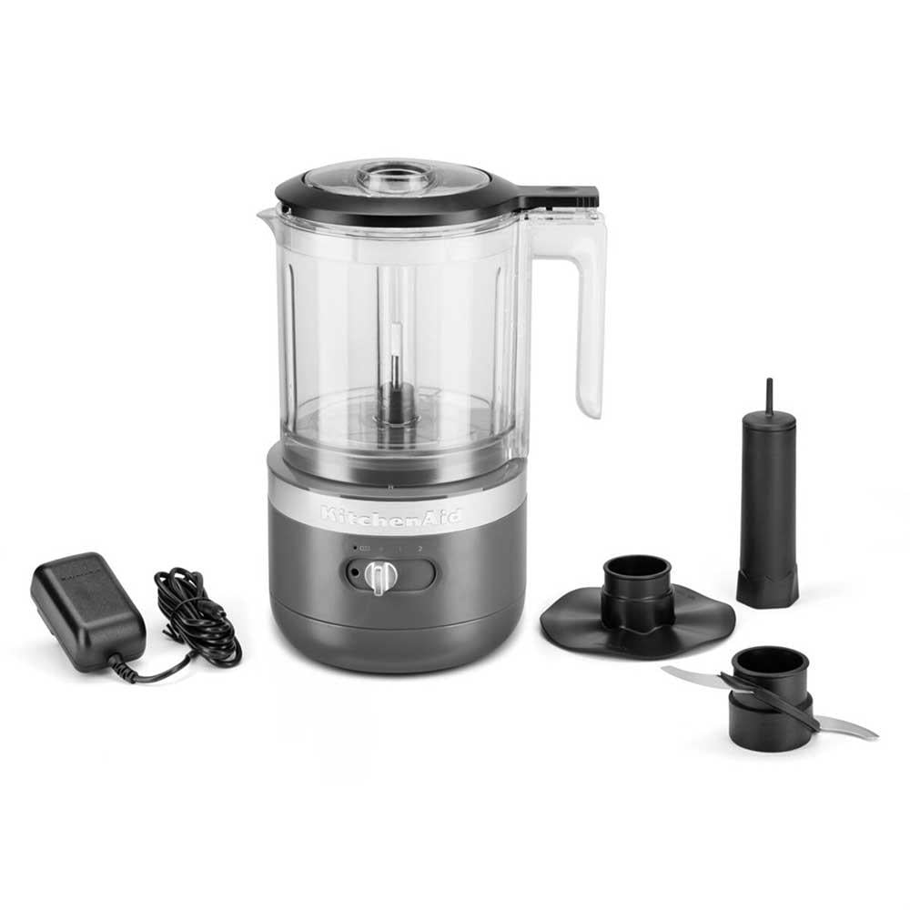 KitchenAid 5KFCB519EDG Kablosuz 1,19 L Mutfak Robotu Charcoal GreyKitchenAid