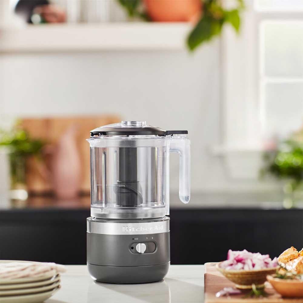 KitchenAid 5KFCB519EDG Kablosuz 1,19 L Mutfak Robotu Charcoal GreyKitchenAid