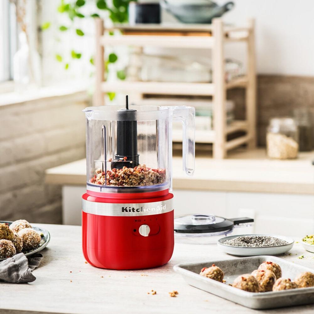 KitchenAid 5KFCB519EER Kablosuz 1,19 L Mutfak Robotu Empire RedKitchenAid