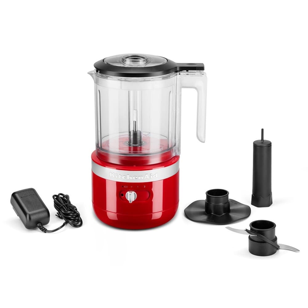 KitchenAid 5KFCB519EER Kablosuz 1,19 L Mutfak Robotu Empire RedKitchenAid
