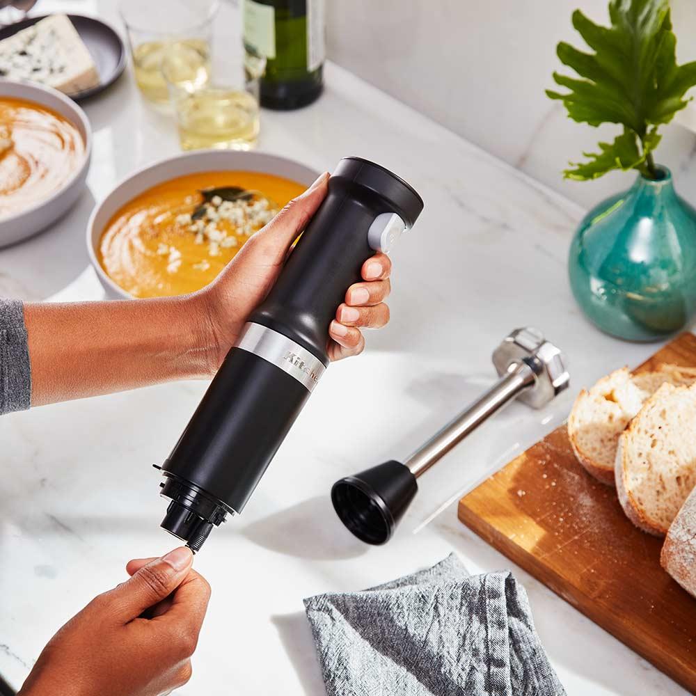 KitchenAid 5KHBBV53EBM Artisan Kablosuz El Blenderı Black MatteKitchenAid