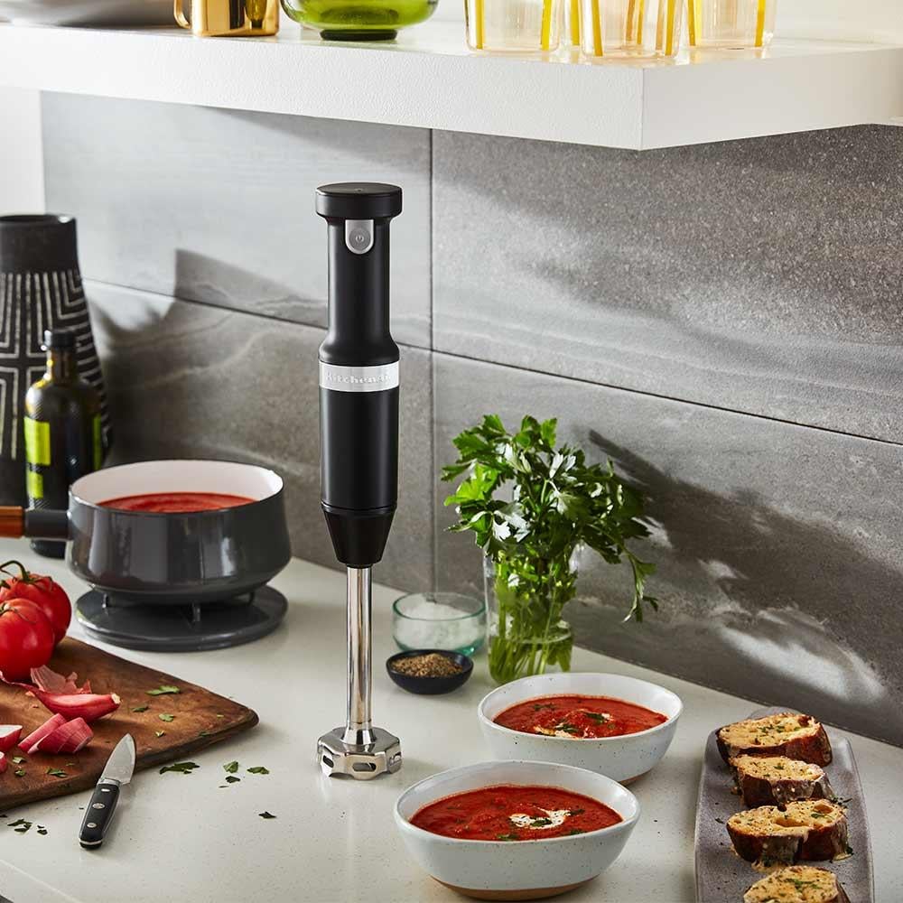 KitchenAid 5KHBBV53EBM Artisan Kablosuz El Blenderı Black MatteKitchenAid