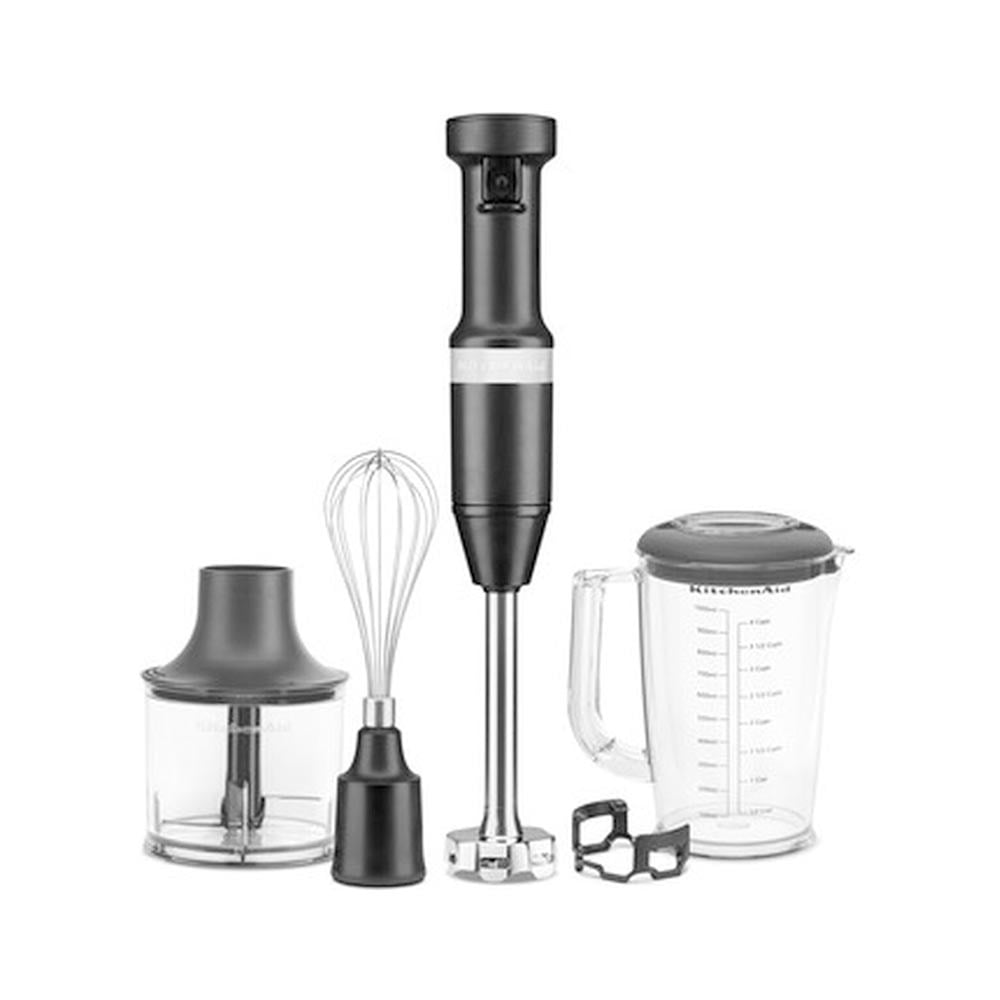 KitchenAid 5KHBV83EBM Aksesuarlı El Blenderı Black MatteKitchenAid
