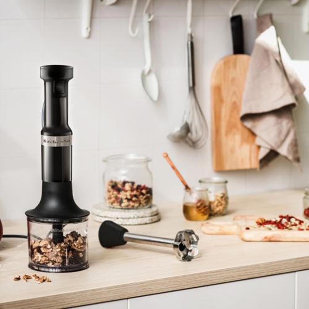KitchenAid 5KHBV83EOB Aksesuarlı El Blenderı Onyx BlackKitchenAid