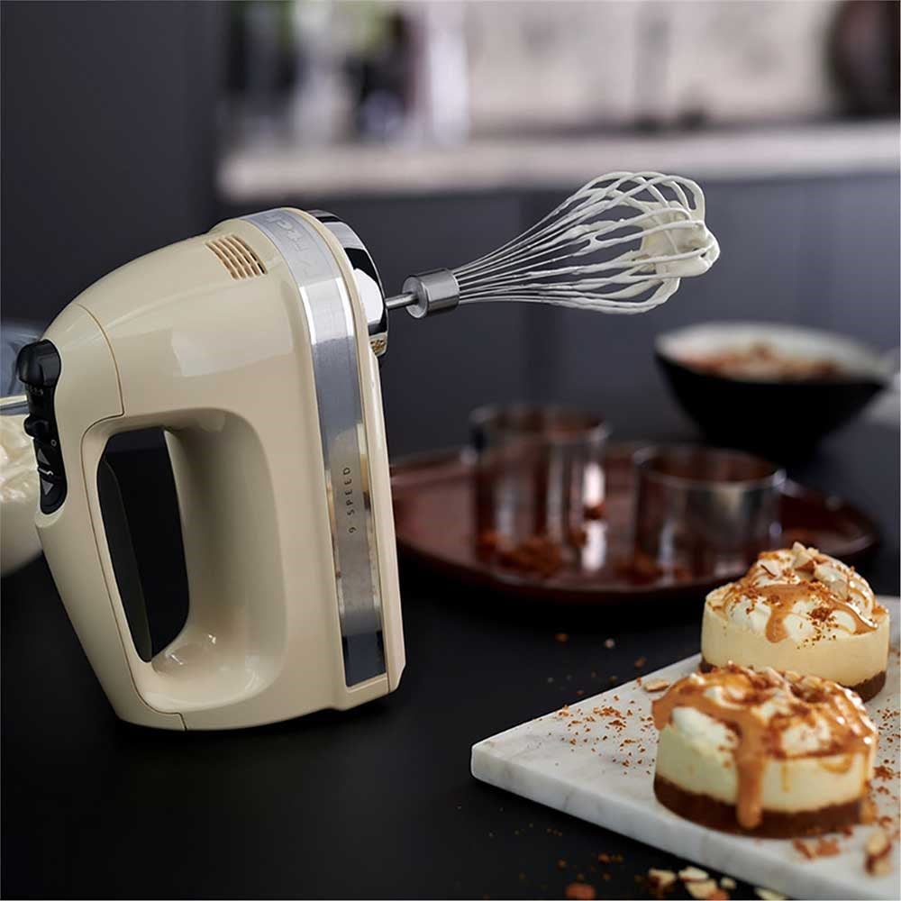 KitchenAid 5KHM9212EAC 9 Hızlı El Mikseri Almond CreamKitchenAid