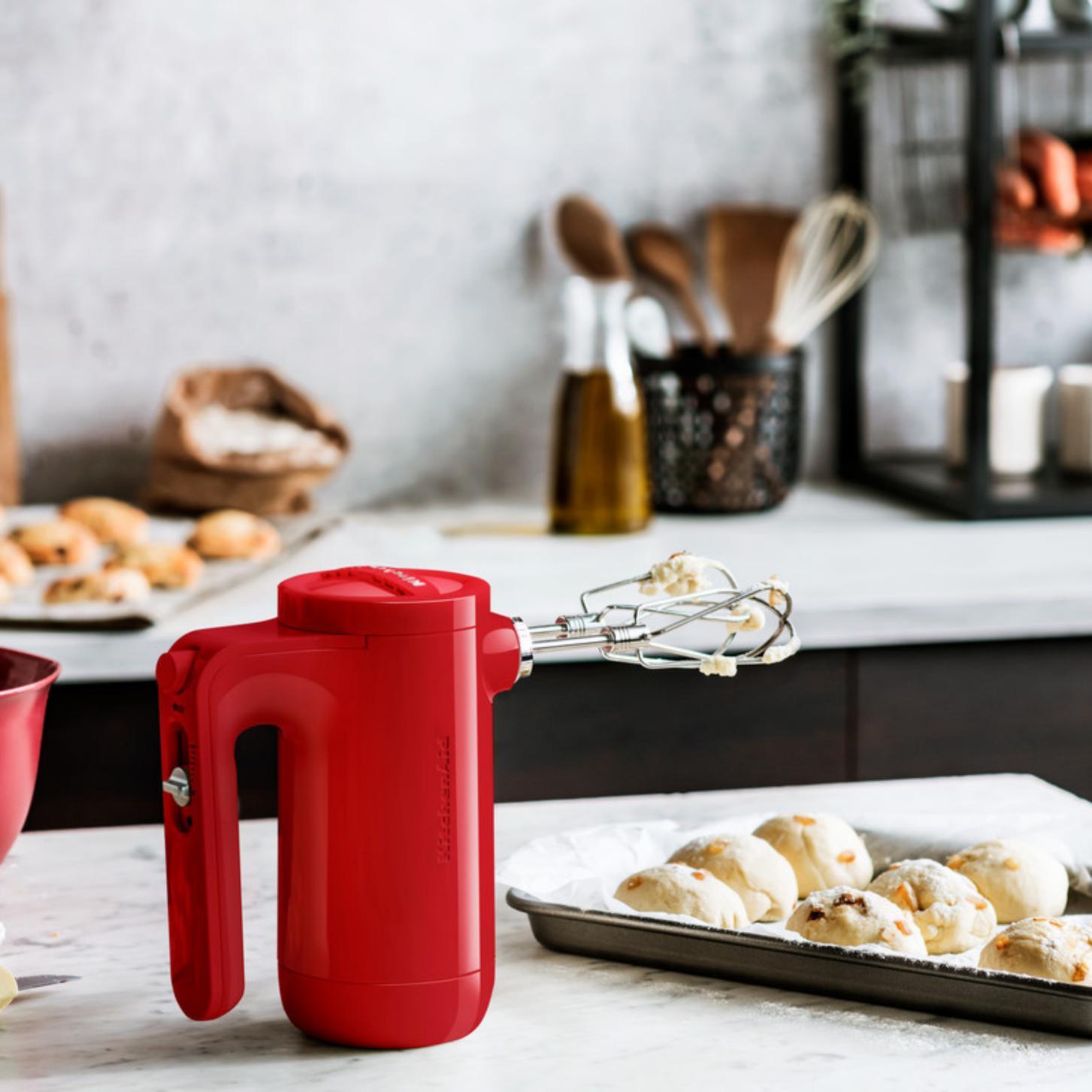 KitchenAid 5KHMB732EER Kablosuz El Mikseri Empire RedKitchenAid