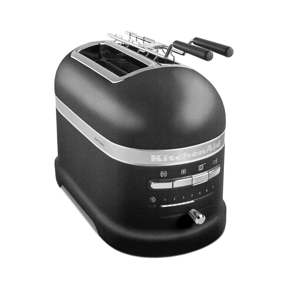 KitchenAid 5KMT2204EBK Artisan 2 Yuvalı Ekmek Kızartma Makinesi Cast Iron BlackKitchenAid