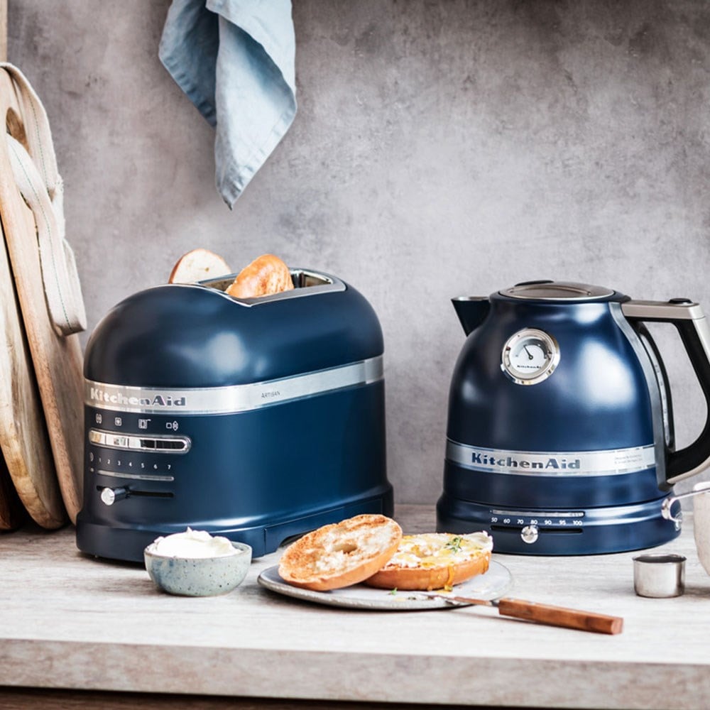 KitchenAid 5KMT2204EIB Artisan 2 Yuvalı Ekmek Kızartma Makinesi Ink BlueKitchenAid