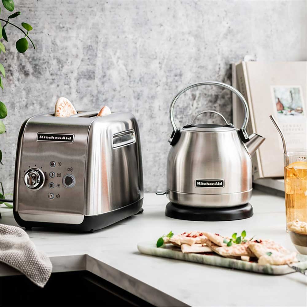 KitchenAid 5KMT221ESX 2 Yuvalı Ekmek Kızartma Makinesi Stainless SteelKitchenAid