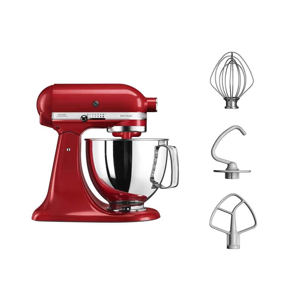 KitchenAid 5KSM125EER Artisan 4,8 L Stand Mikser Empire RedKitchenAid