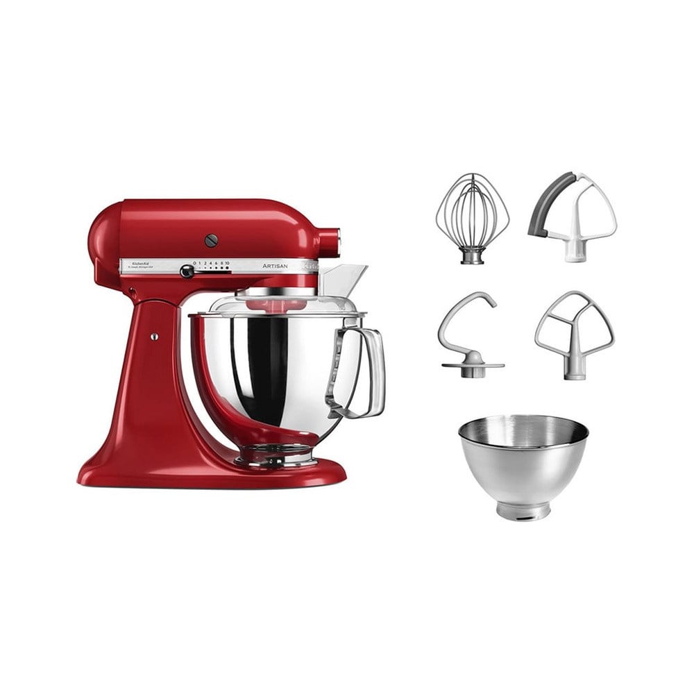 KitchenAid 5KSM175PSEER Artisan 4,8 L Stand Mikser Empire RedKitchenAid