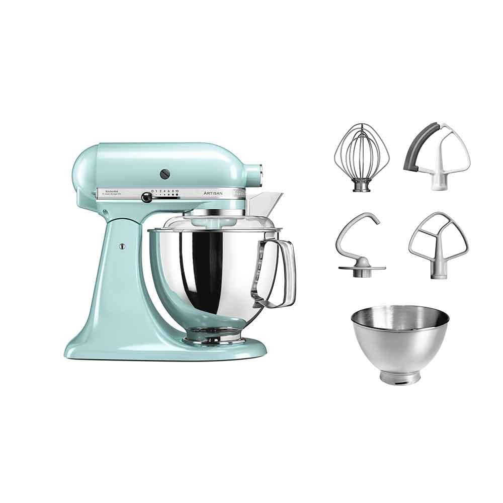 KitchenAid 5KSM175PSEIC Artisan 4,8 L Stand Mikser Ice BlueKitchenAid