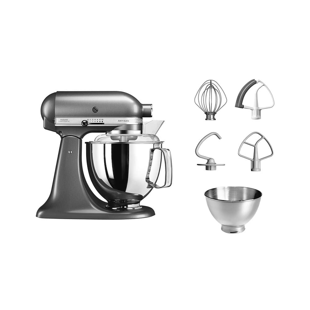 KitchenAid 5KSM175PSEMS Artisan 4,8 L Stand Mikser Medallion SilverKitchenAid