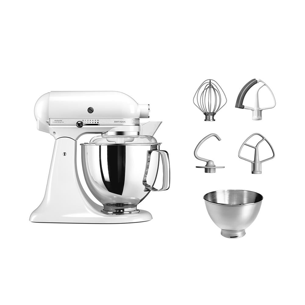 KitchenAid 5KSM175PSEWH Artisan 4,8 L Stand Mikser WhiteKitchenAid