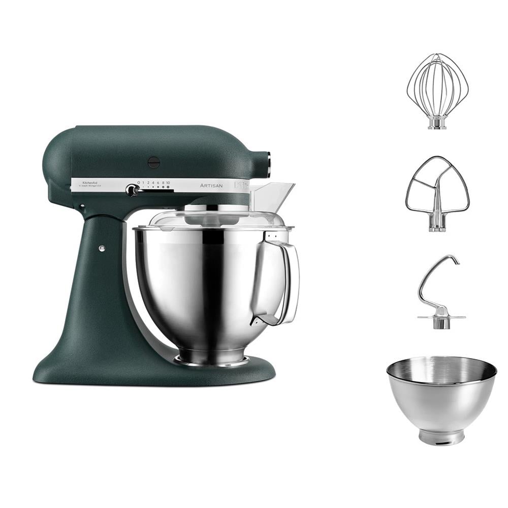KitchenAid 5KSM185PSEPP Artisan 4,8 L Stand Mikser Pebbled PalmKitchenAid