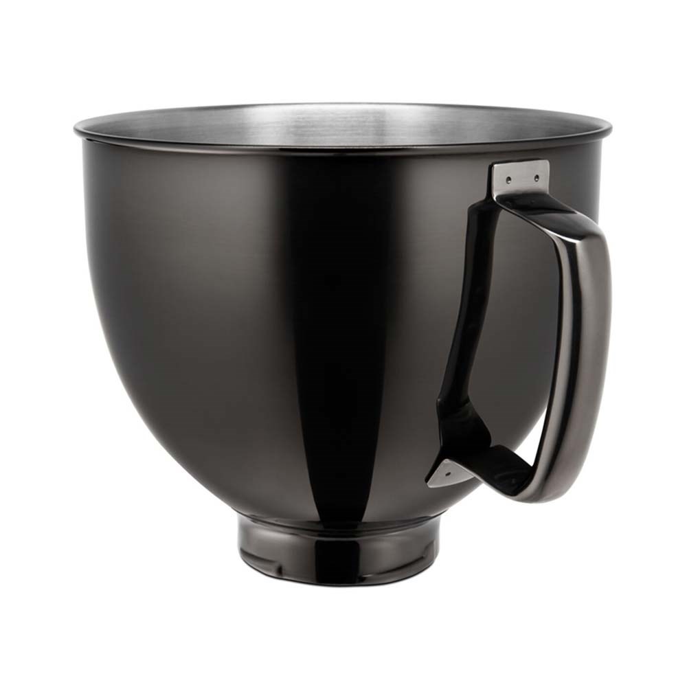KitchenAid 5KSM5SSBRB 4,8 L Stand Mikser İçin Paslanmaz Çelik Kase BlackKitchenAid