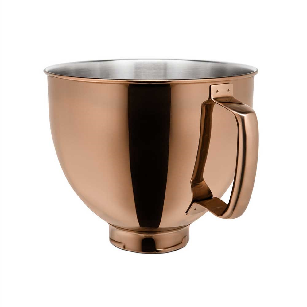 KitchenAid 5KSM5SSBRC 4,8 L Stand Mikser için Paslanmaz Çelik Kase Radiant CopperKitchenAid