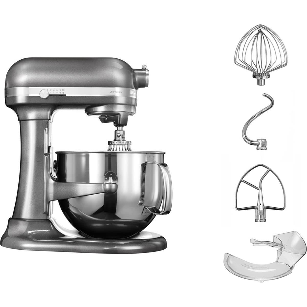 KitchenAid 5KSM7580XEMS Artisan 6,9 L Stand Mikser Medallion SilverKitchenAid