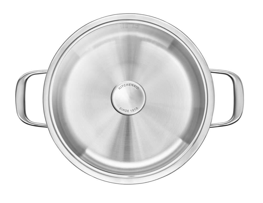 Kitchenaid Artisan 3 Katlı Tencere 20 cm ÇelikKitchenAid