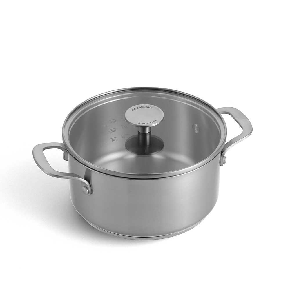 KitchenAid Çelik 3 Katlı Tencere 20 cm / 3.1 LKitchenAid