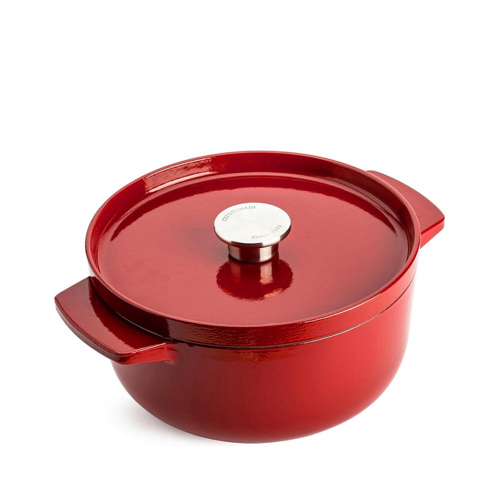 KitchenAid Döküm Tencere 22 cm Empire RedKitchenAid