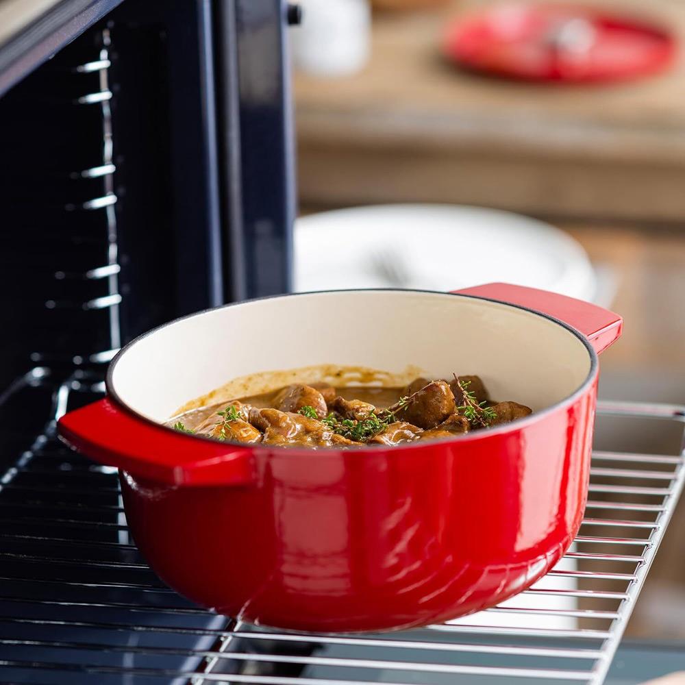 KitchenAid Döküm Tencere 22 cm Empire RedKitchenAid