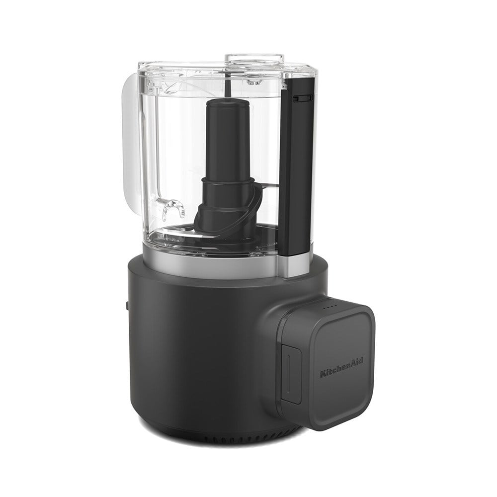 KitchenAid Go 5KFCR531BM Kablosuz Mutfak Robotu Bataryalı SiyahKitchenAid