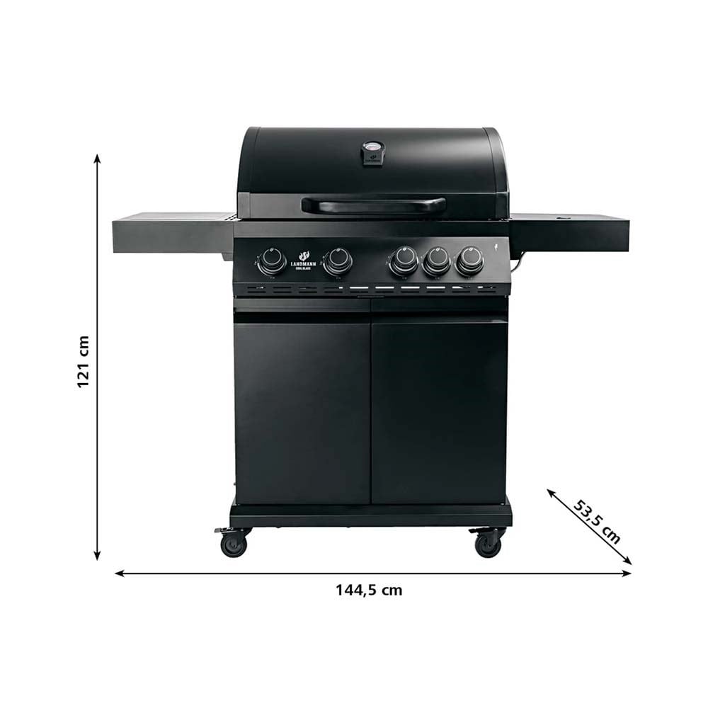 Landmann Cool Black Classic 4.1 Outdoor Gazlı BarbeküLandmann